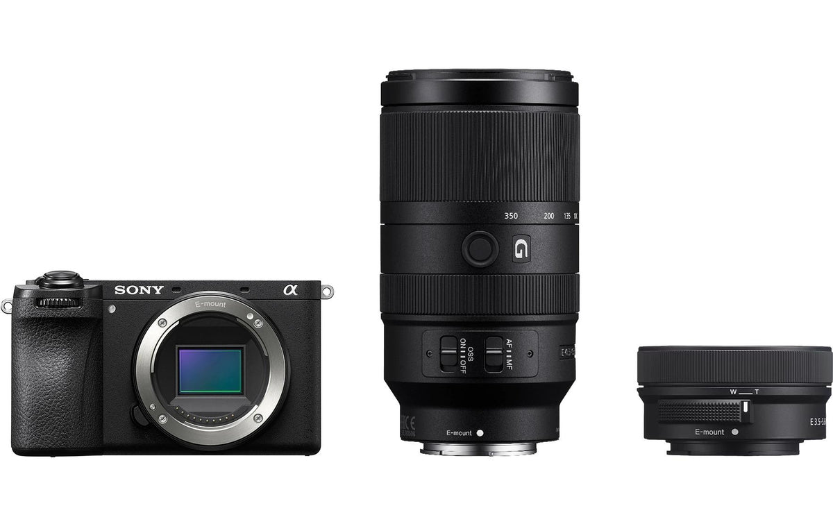 Sony Alpha 6700 Kit SELP16-60 / SEL70350G – APS-C, 26 MP, 4K120, schwarz
