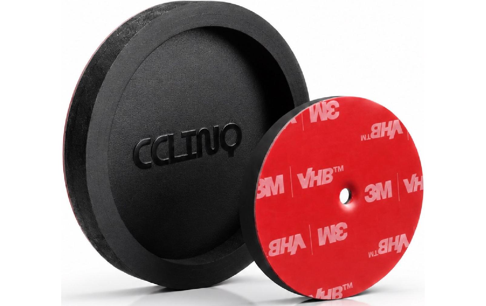 Cclinq Kennzeichnungstasche – magnetisch – schwarz – Gummi/Metall