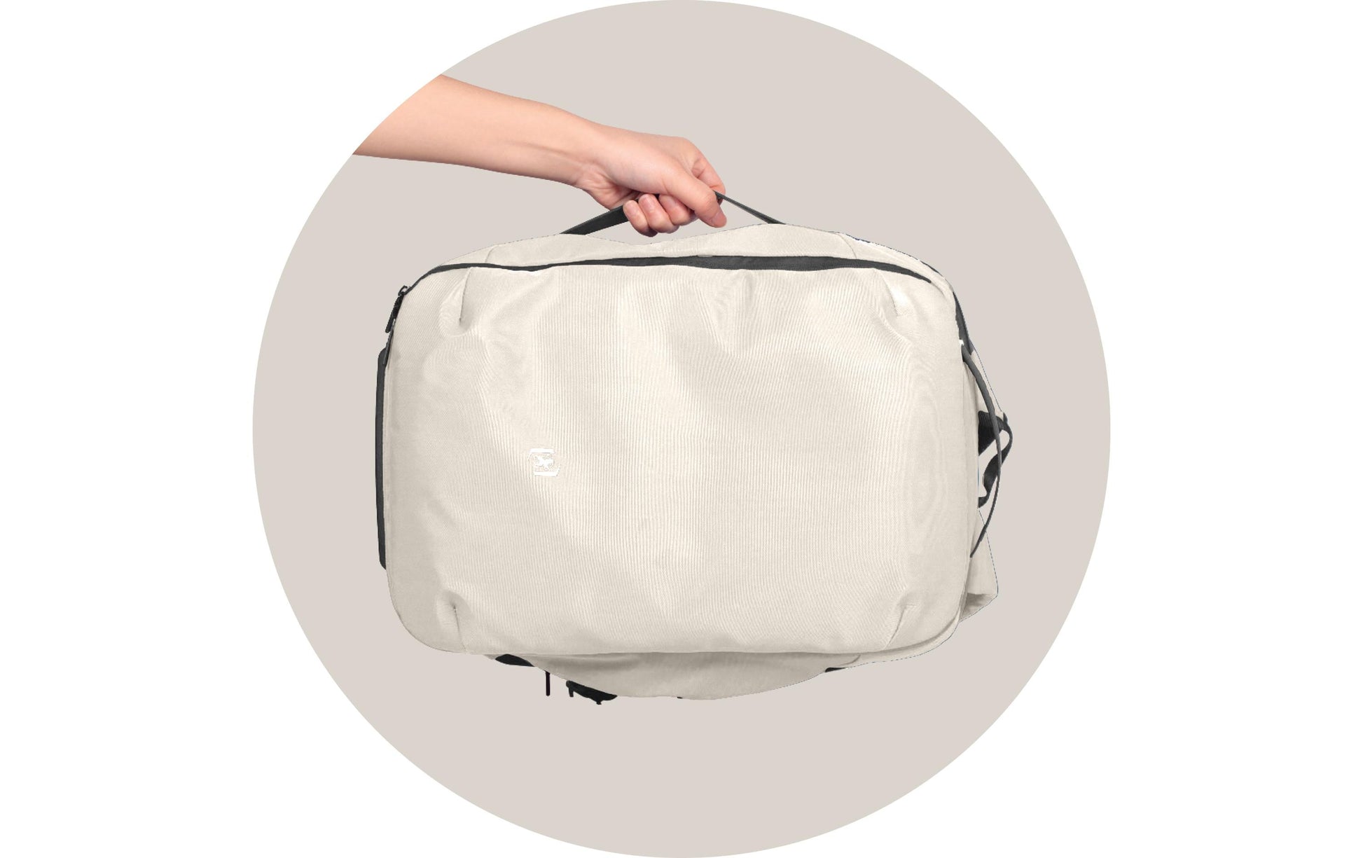 Elba Oxford City-Rucksack Identity Executive – 18 l – Beige, 320 × 420 × 130 mm