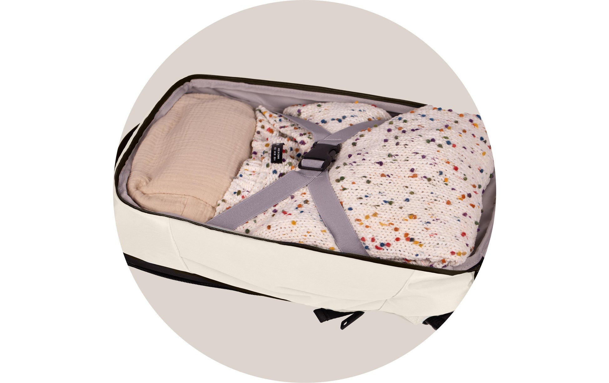 Elba Oxford City-Rucksack Identity Executive – 18 l – Beige, 320 × 420 × 130 mm