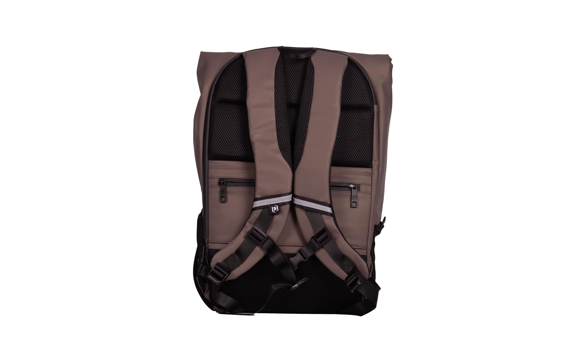 Elba Oxford City-Rucksack Identity Roll Top – 24 l – Braun, 320 × 480 × 100 mm