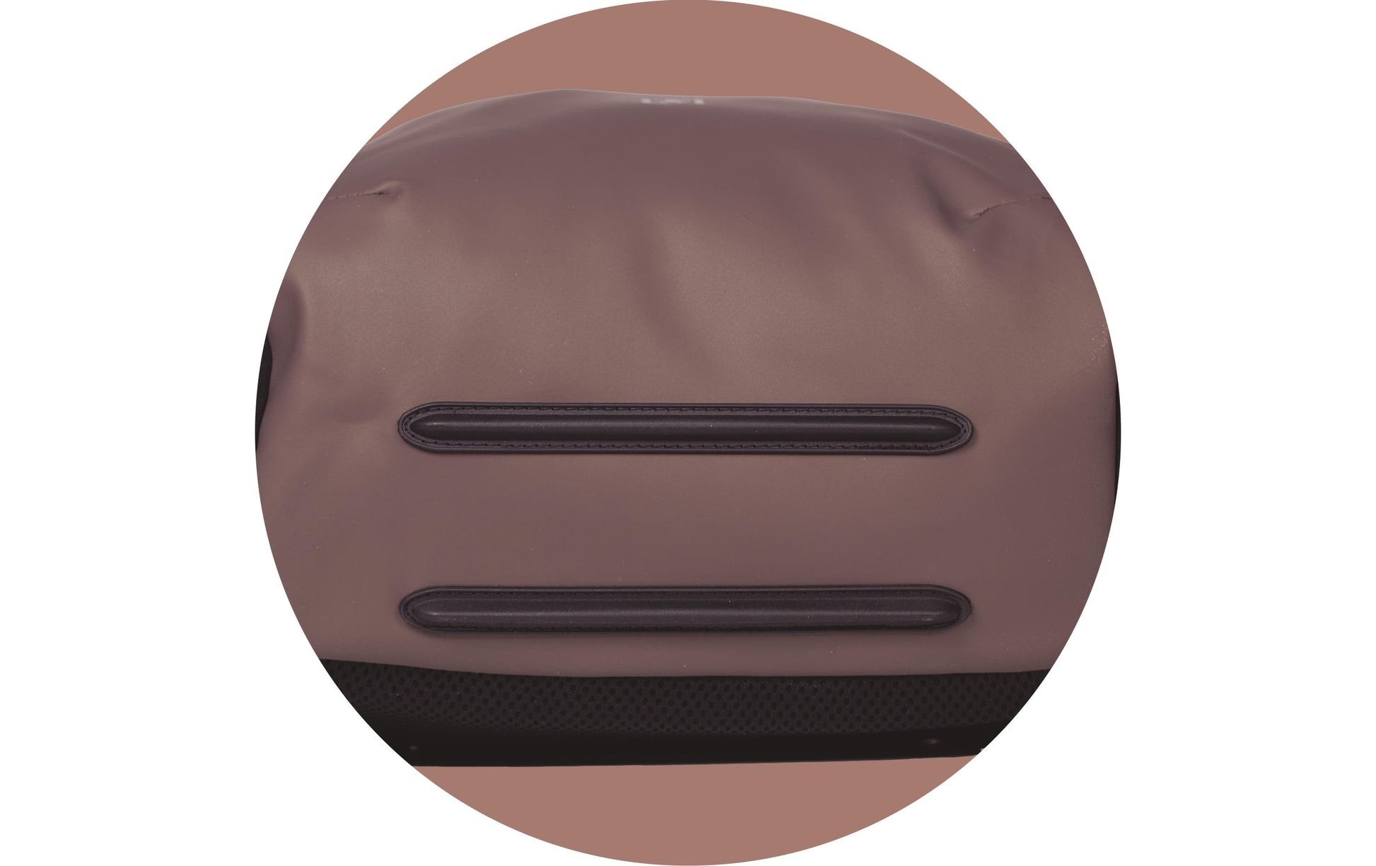 Elba Oxford City-Rucksack Identity Roll Top – 24 l – Braun, 320 × 480 × 100 mm