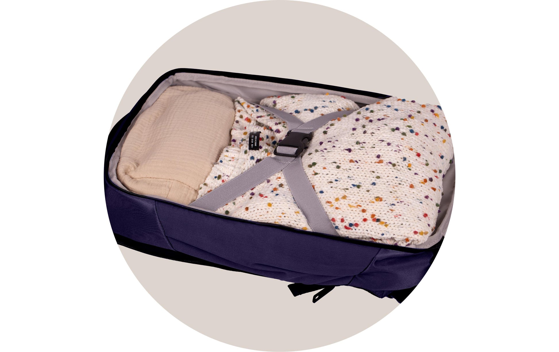 Elba Oxford City-Rucksack Identity Executive – 18 l – Marine, 320 × 420 × 130 mm