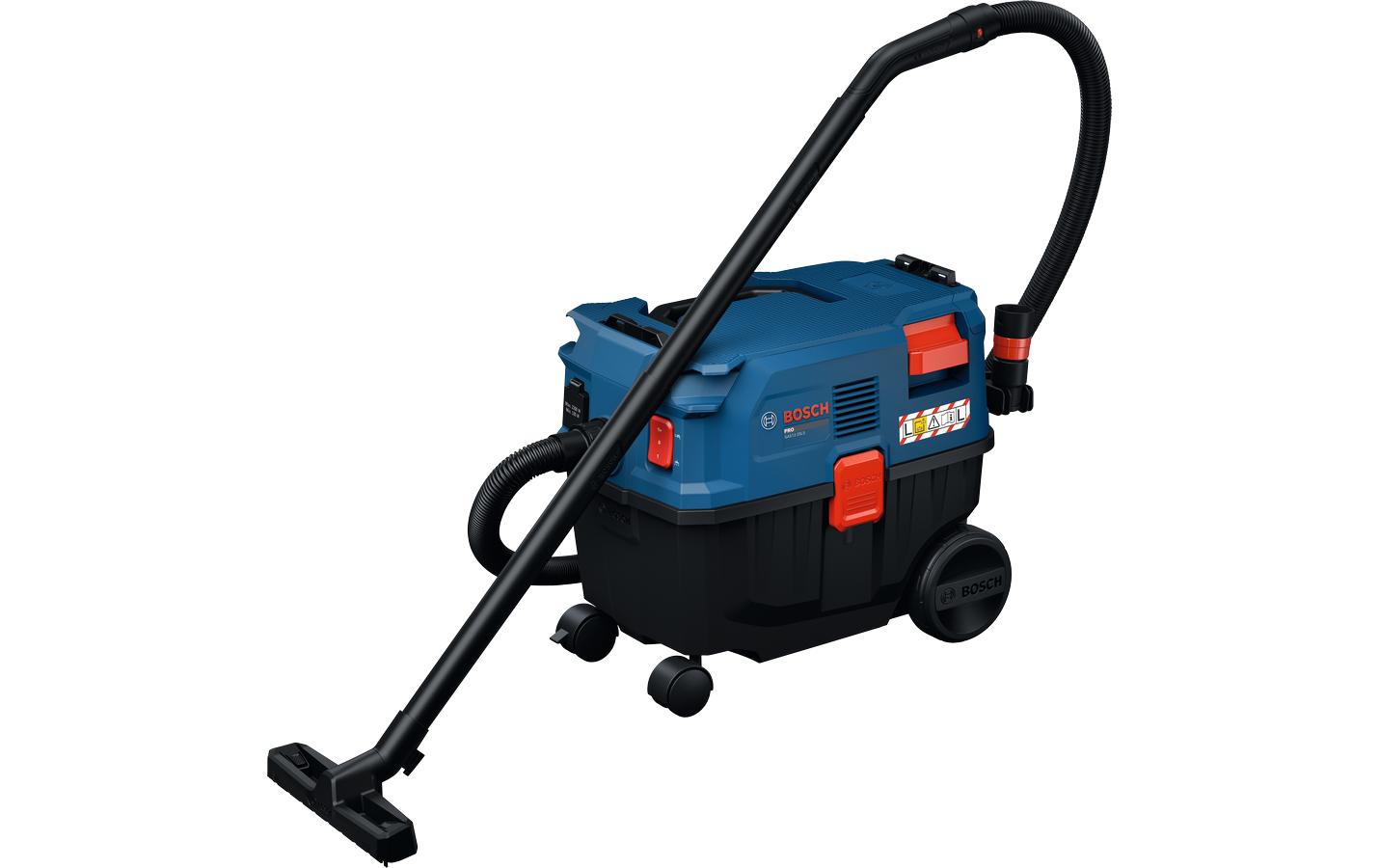 Bosch Nass-/Trockensauger PRO GAS12-25LS, mit Wischfunktion – 25 l, 1200 W, mit Steckdose