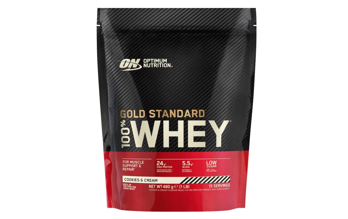 Optimum Nutrition Whey Protein Gold Standard – Cookies & Cream – 450 g