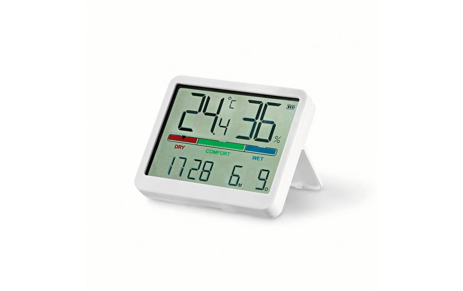 Easymaxx Thermo-Hygrometer (Handgerät) – bis 60 °C, 10–95 %, Innen