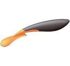 Lurch Orangenschäler 9 × 0,2 × 24 cm, Nylonklinge, Kunststoff, Orange/Schwarz