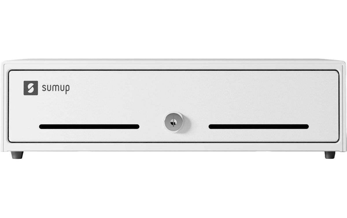 SumUp – Kassenschublade, 330 × 330 × 90 mm, Weiss, für SumUp Kassensystem