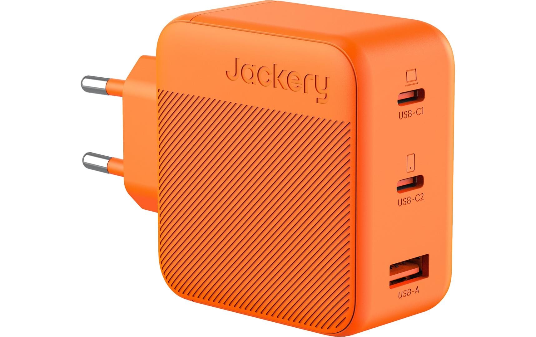 Jackery USB-Wandladegerät 102 W – GaN, USB-C×1 (100 W), 3 Ports – Schwarz