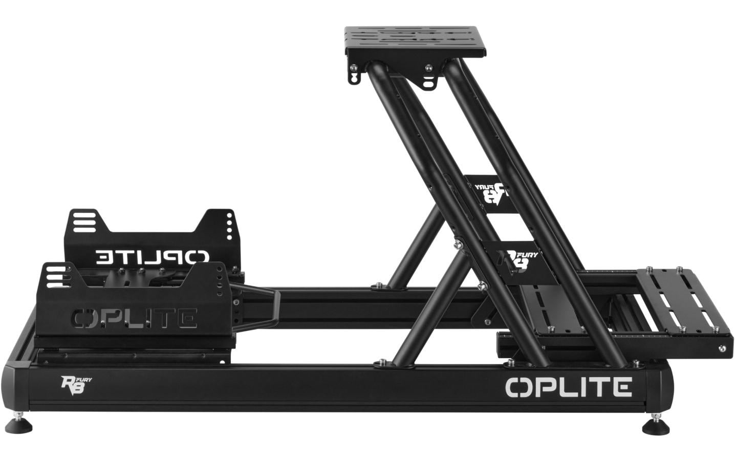 Oplite Höhenverstellbarer Tisch, 60 × 120 cm, 150 kg, Schwarz, Aluminium/Stahl