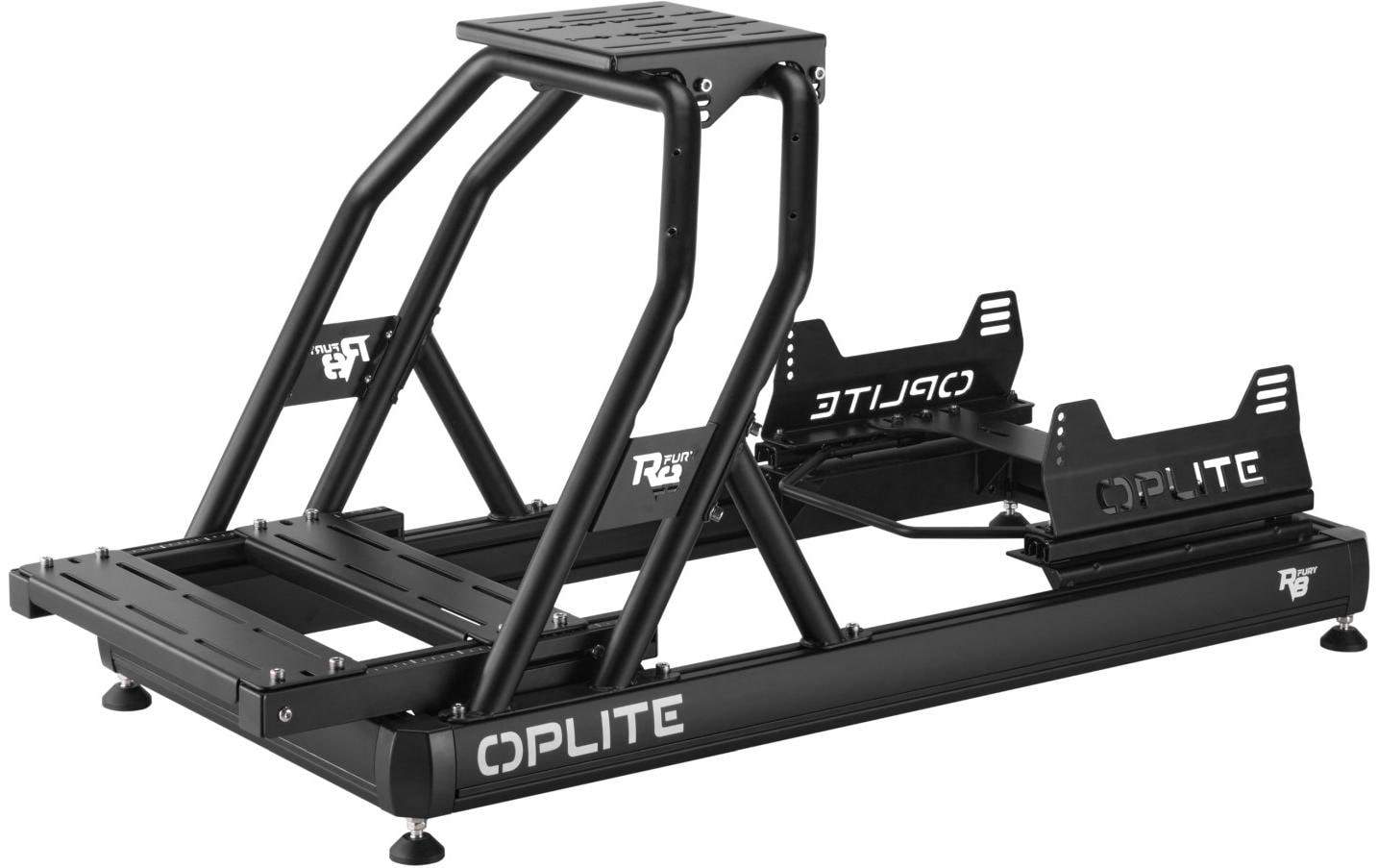 Oplite Höhenverstellbarer Tisch, 60 × 120 cm, 150 kg, Schwarz, Aluminium/Stahl