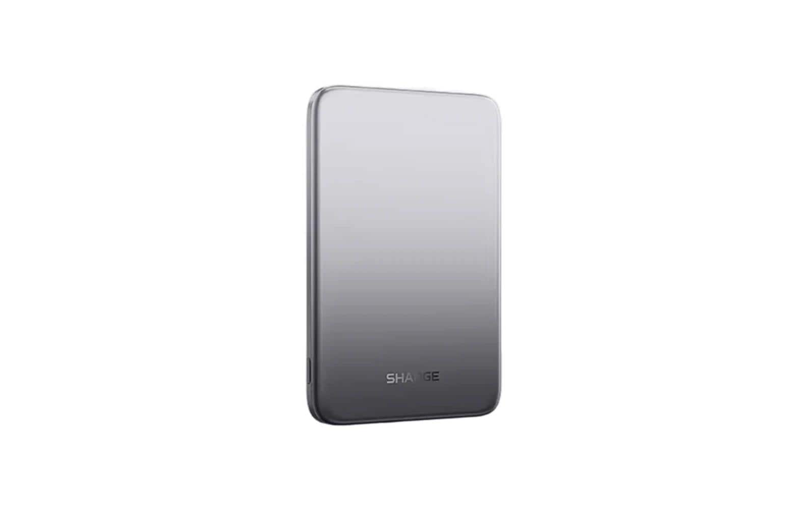 Sharge 5K MagSafe Powerbank 5'000 mAh – Qi2 15 W, schwarz