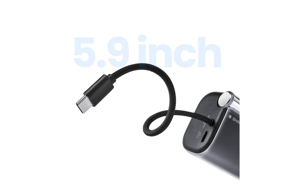 Sharge Flow 3 Powerbank 10'000 mAh – 45 W PD, 1× USB-C, weiss