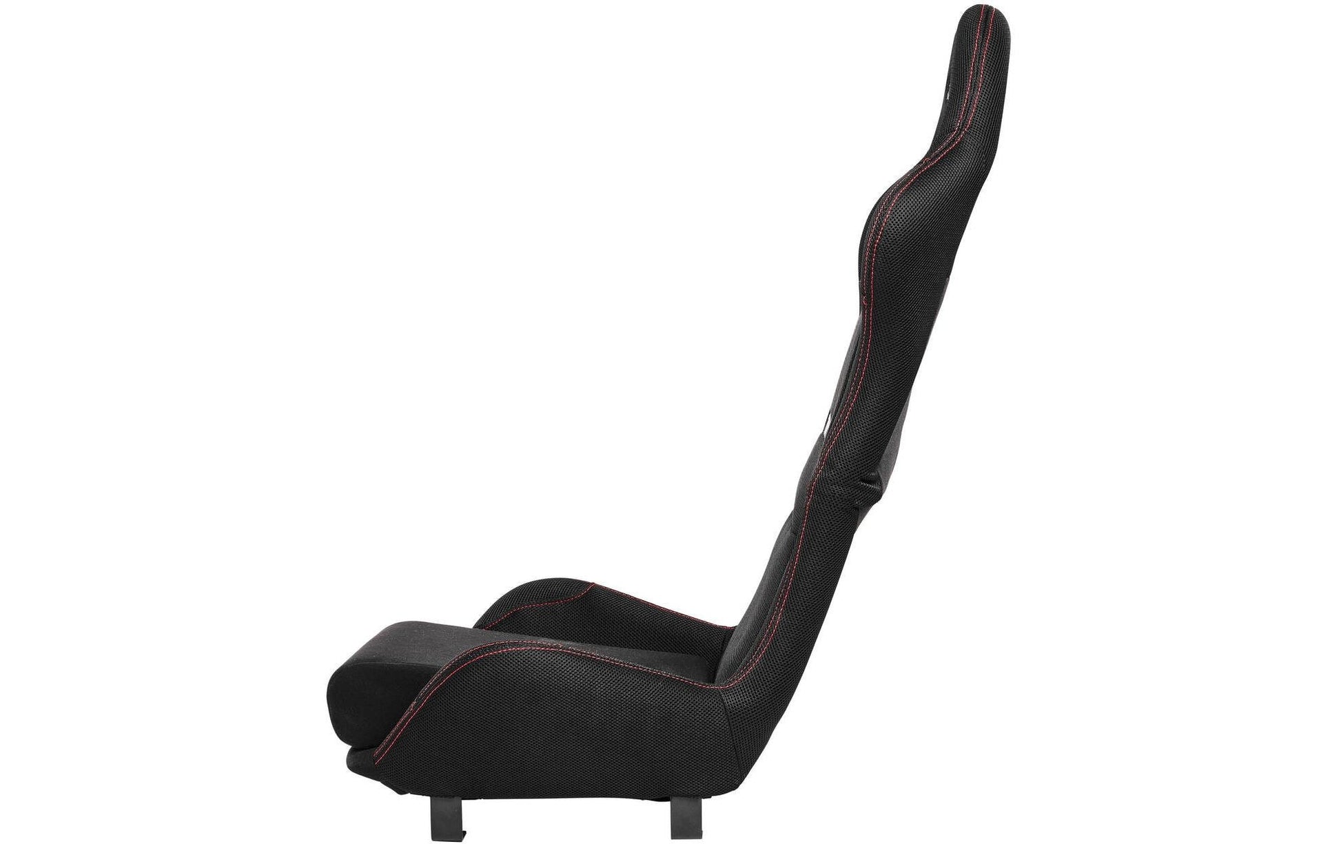 Asetek racing Asetek SimSports Initium Sim-Racing-Sitz – Stoff – Schwarz/Rot, faltbar, bis 100 kg