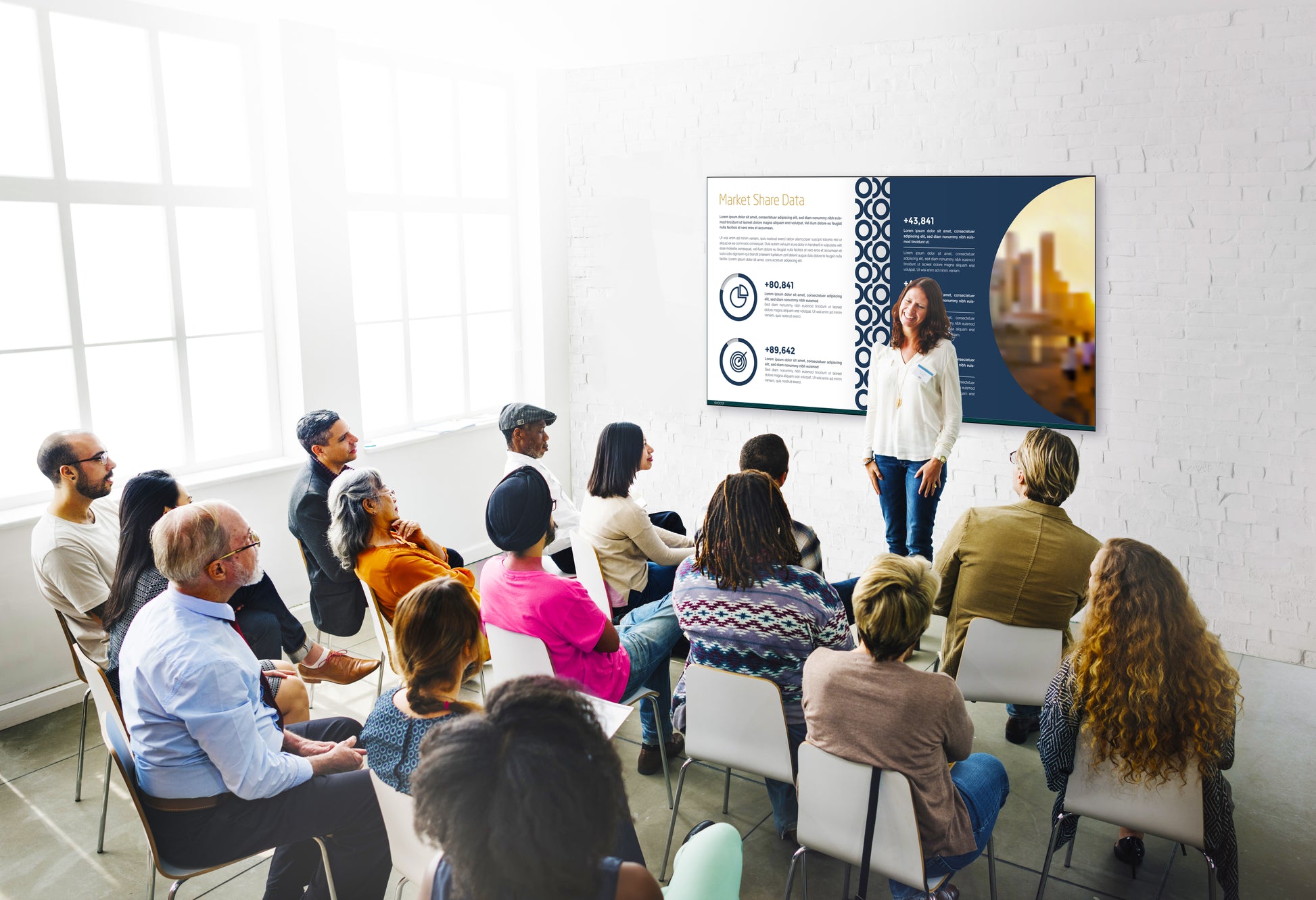 Avocor AVK-6510 (K-10 Serie) – 65" Signage-Display – 4K UHD – QLED – 450 cd/m² – 16/7 – Android 14 – 60 Hz