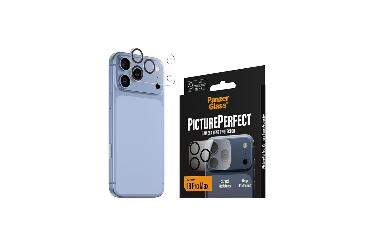 PanzerGlass Displayschutz, fettabweisend – für iPhone 18 Pro Max