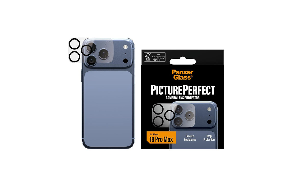 PanzerGlass Displayschutz, fettabweisend – für iPhone 18 Pro Max