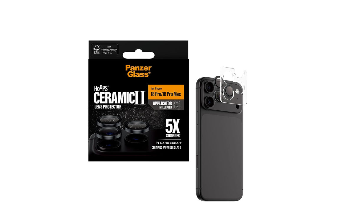 PanzerGlass Displayschutz (Panzerglas), Kameraschutz – für iPhone 18 Pro/Pro Max