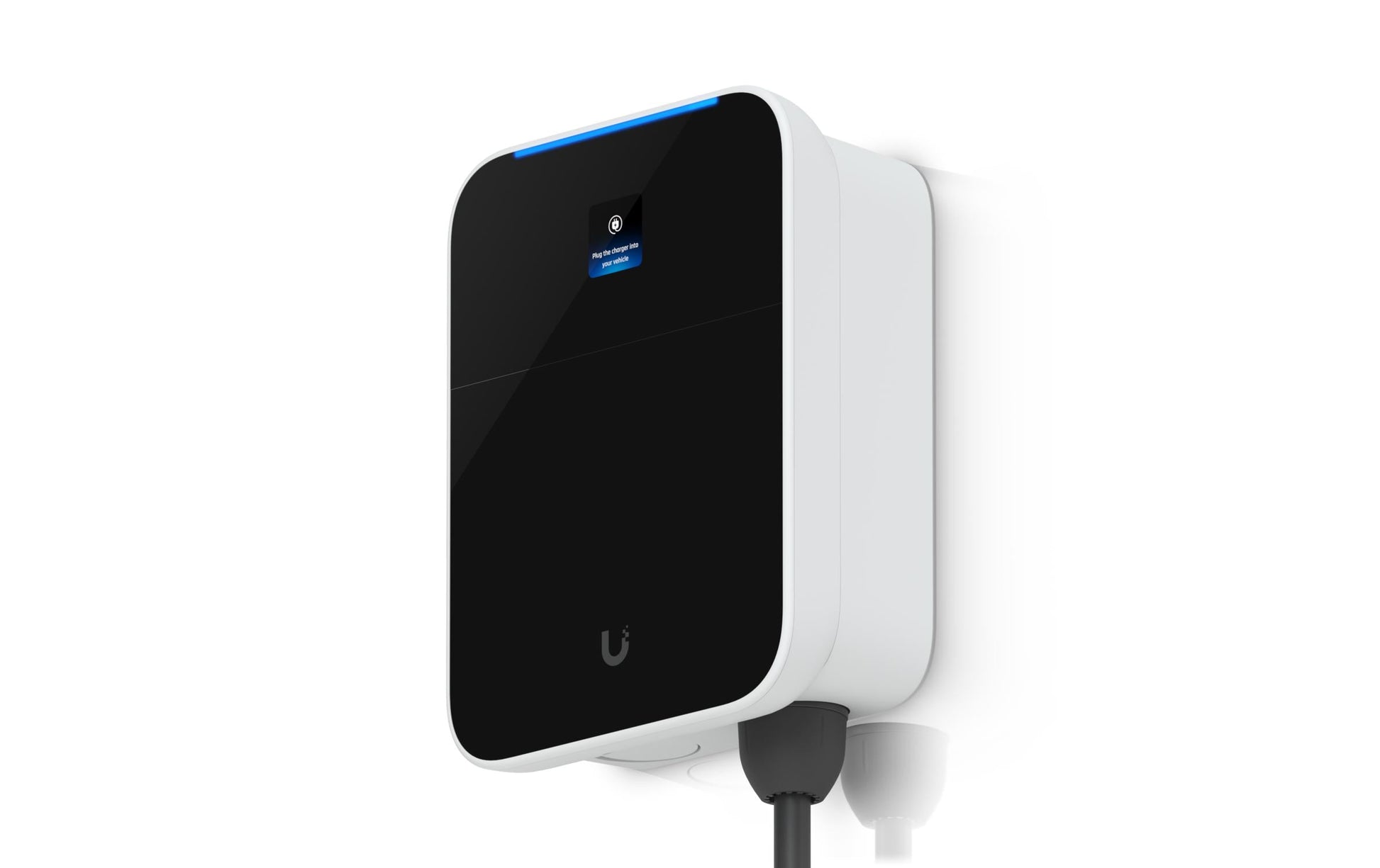 Ubiquiti UC-EV-Station-Lite EV-Ladestation – 12 kW, Typ 1 7 m, Wand/Mast, 50 A, WLAN/Bluetooth, Schwarz