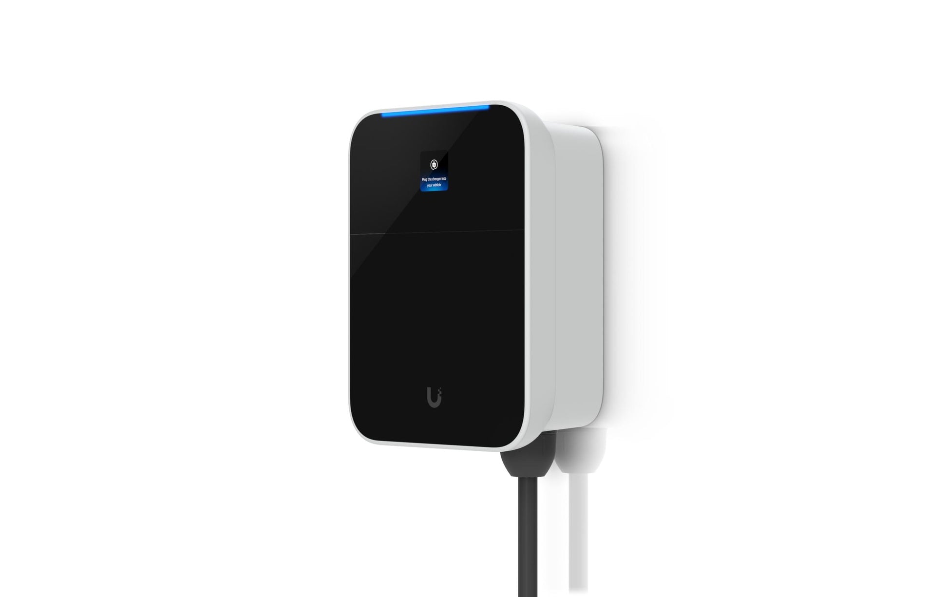 Ubiquiti UC-EV-Station-Lite EV-Ladestation – 12 kW, Typ 1 7 m, Wand/Mast, 50 A, WLAN/Bluetooth, Schwarz