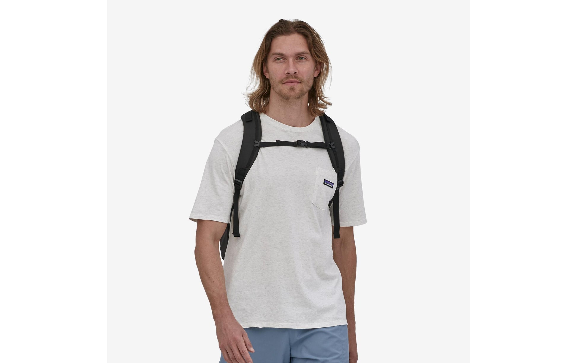 Patagonia City-Rucksack Refugio Day Pack – 30 l, reflektierend, Nylon – schwarz, 300 × 480 × 170 mm
