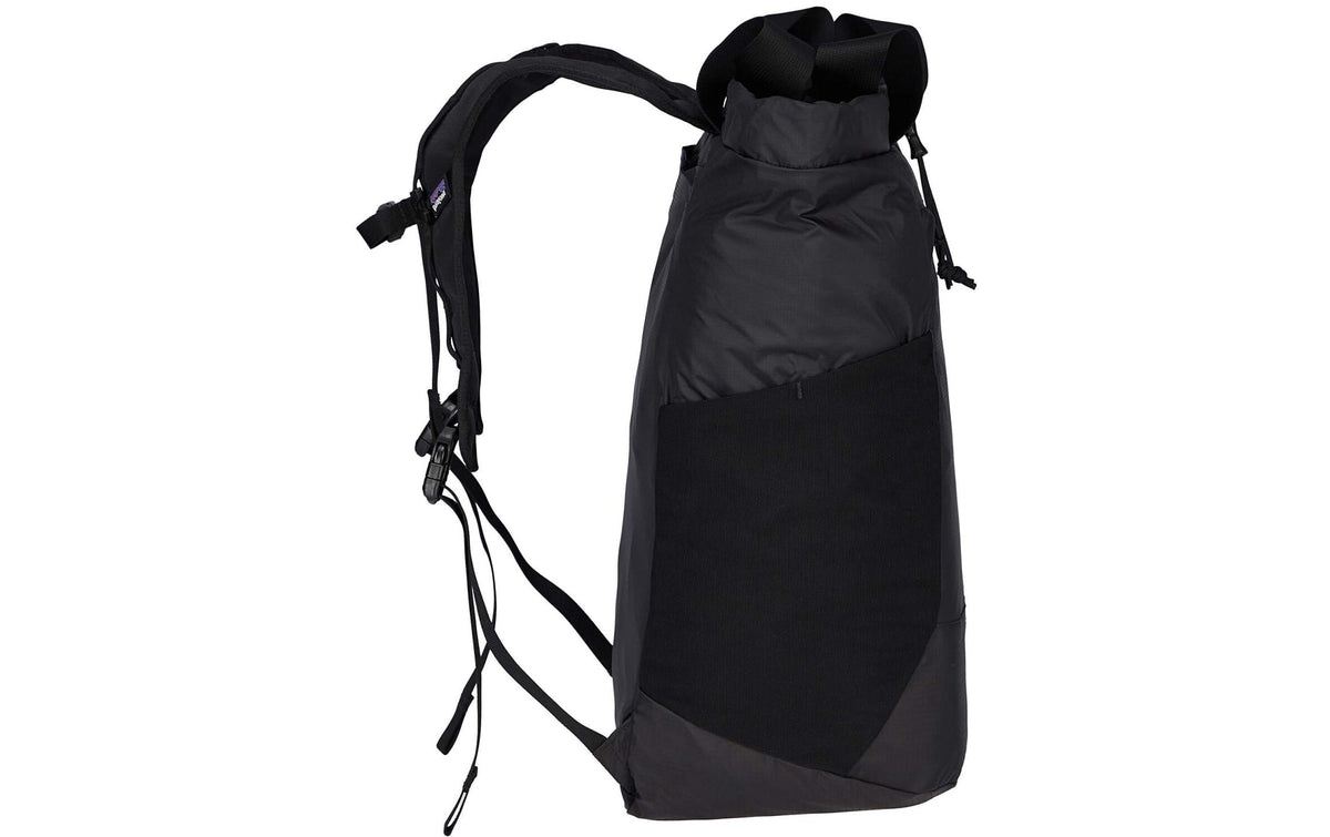 Patagonia City-Rucksack Terravia Tote Pack – 24 l, recyceltes Nylon – Schwarz, 320 × 480 × 200 mm