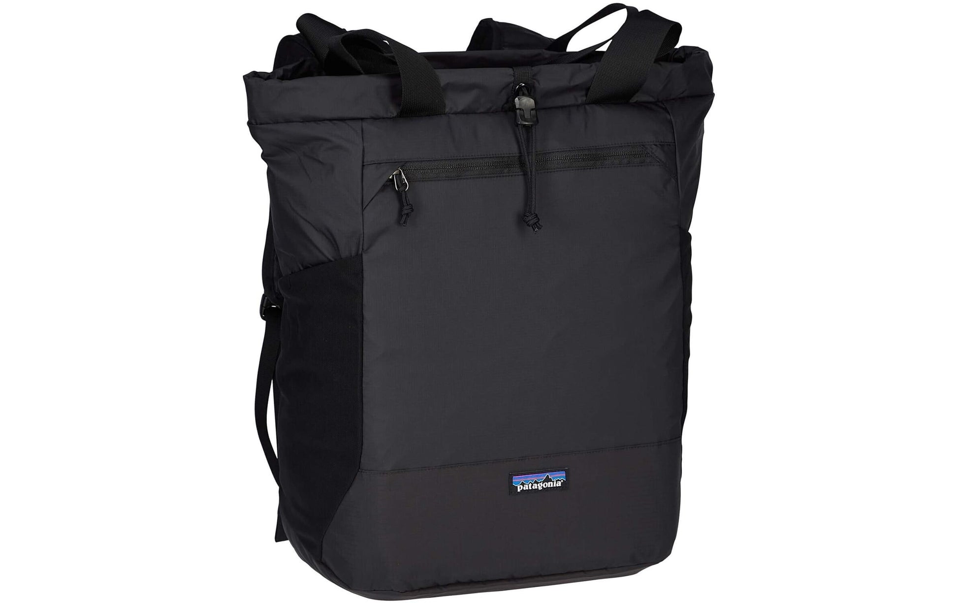 Patagonia City-Rucksack Terravia Tote Pack – 24 l, recyceltes Nylon – Schwarz, 320 × 480 × 200 mm