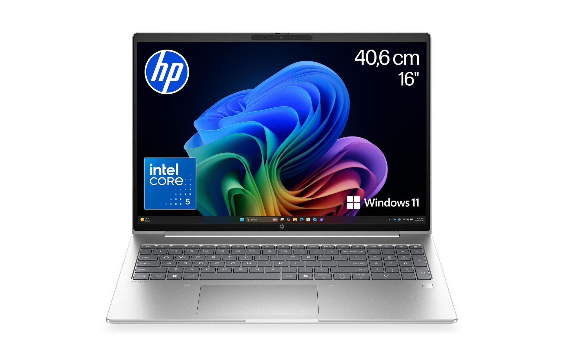 HP ProBook 4 G2i – 16" WUXGA, Core i5 320, 16 GB, 256 GB SSD, Win 11 Pro, QWERTZ (CH)