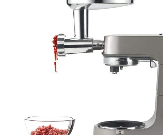 Kenwood Fleischwolf-Aufsatz KAX950ME – 25 × 16 × 25 cm, für Chef, z. B. Chef Sense XL, Chef Titanium, kMix