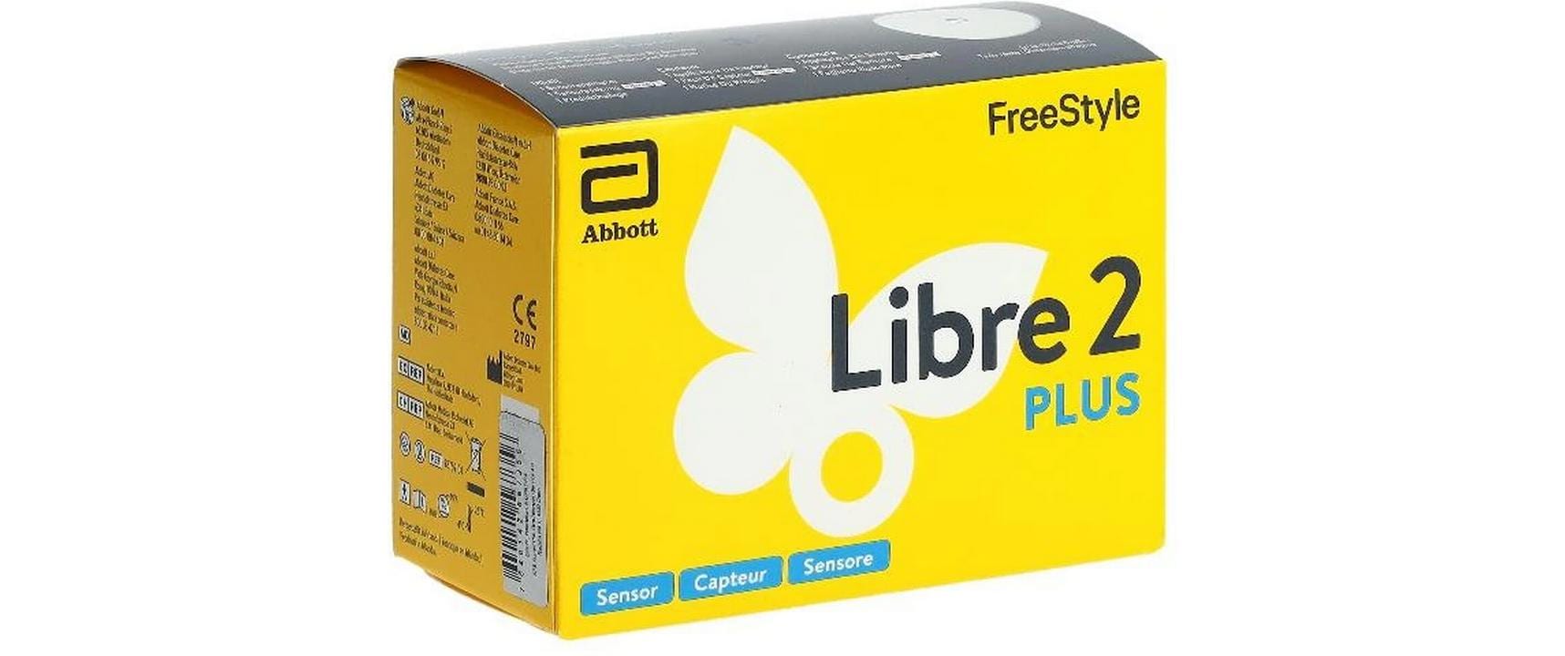 Abbott FreeStyle Glukosesensor Libre 2 Plus