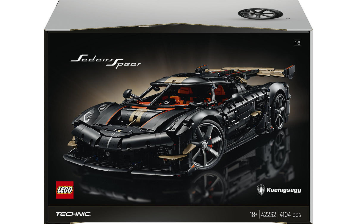 LEGO Technic 42232 Set – 4104-teilig – ab 18 Jahren – 37,8 × 23 × 52,2 cm