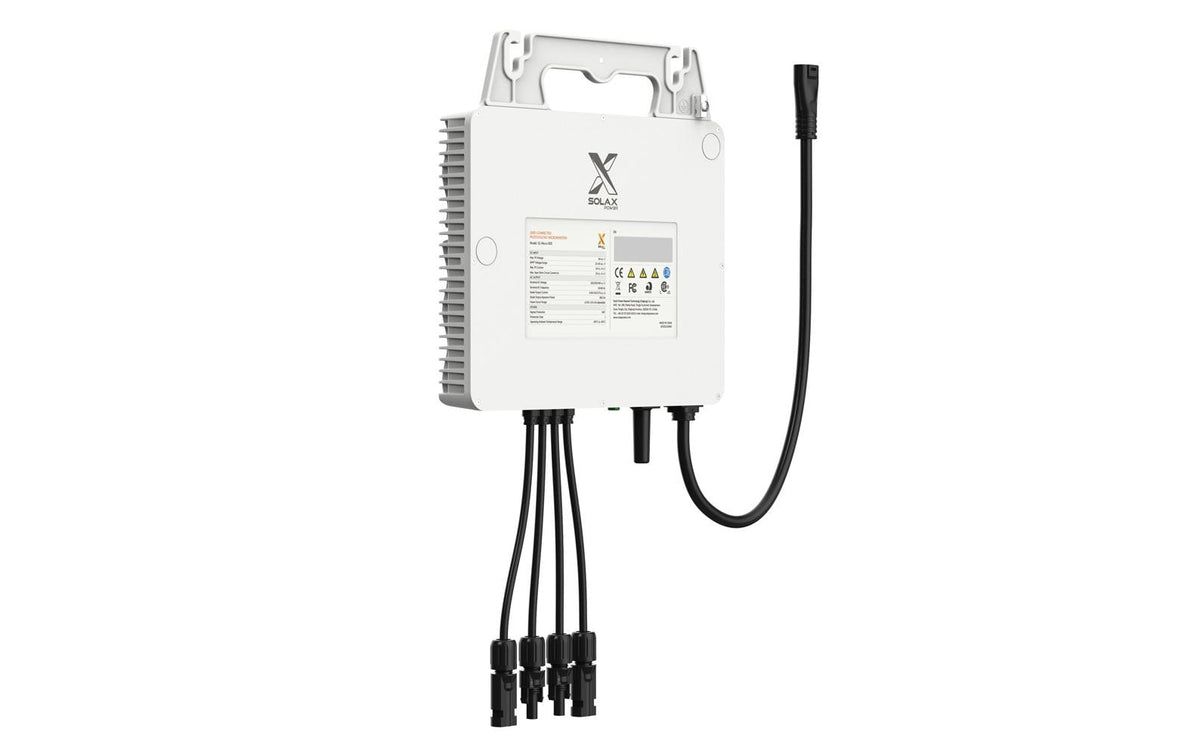 SolaX Power X1-Micro 800 Modulwechselrichter – 0,8 kVA/800 W, 1-phasig, 2×MPP-Tracker, IP67