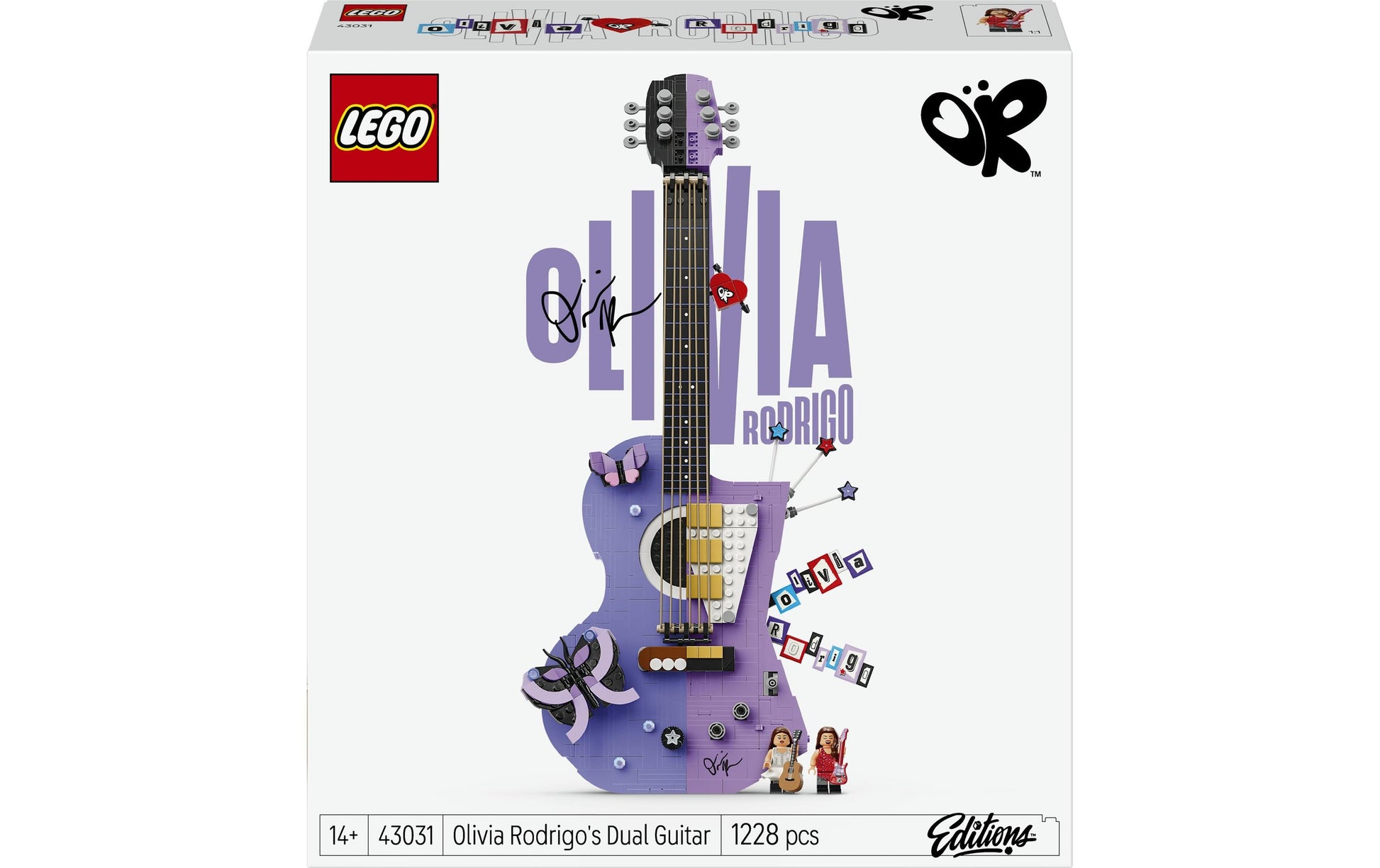 LEGO Editions M 43031 Spielzeug-Musikinstrument – 1228-teilig – 37,8 × 9,4 × 35,4 cm – ab 14 Jahren