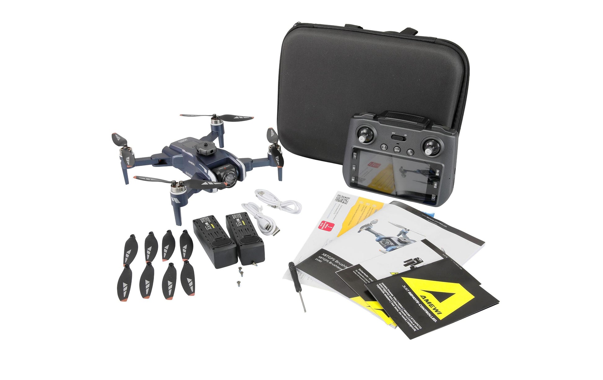 Amewi X8TGPS – Drohne, RTF, 1300 mAh Akku, 228 g