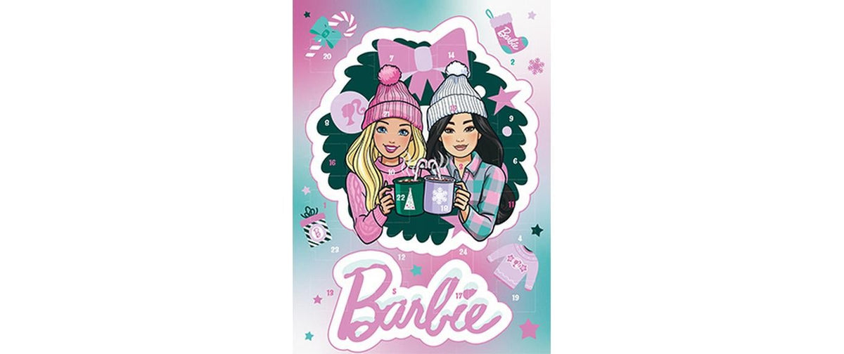 Windel candy Windel Adventskalender Barbie – Vollmilchschokolade – 75 g