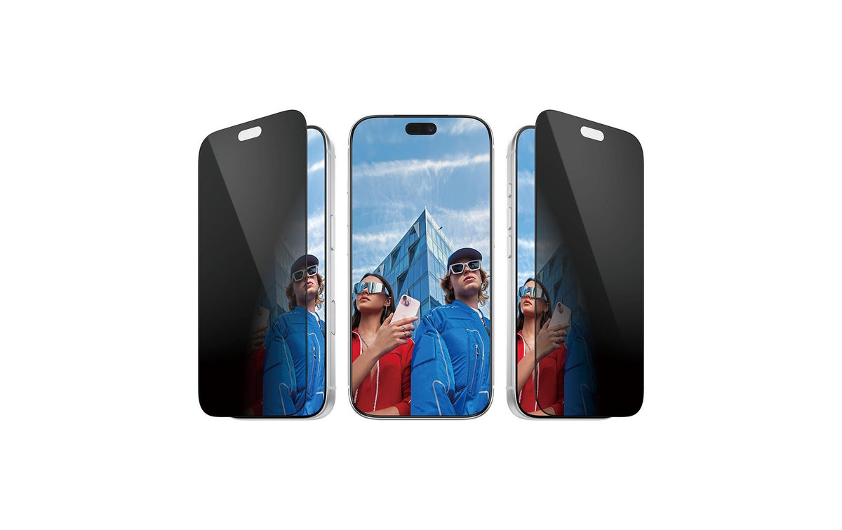 PanzerGlass Privacy-Filter (Folie), Ultra-Wide Fit – für iPhone 18 Pro – mit Applikator