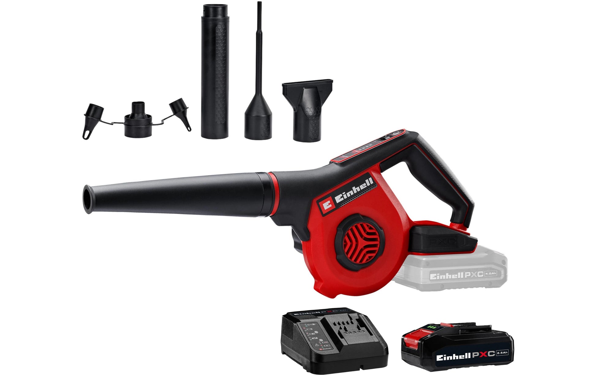 Einhell TE-CB 18/270 Akku-Bläser – 18 V – 270 km/h – 2,5 Ah & Ladegerät – Power X-Change