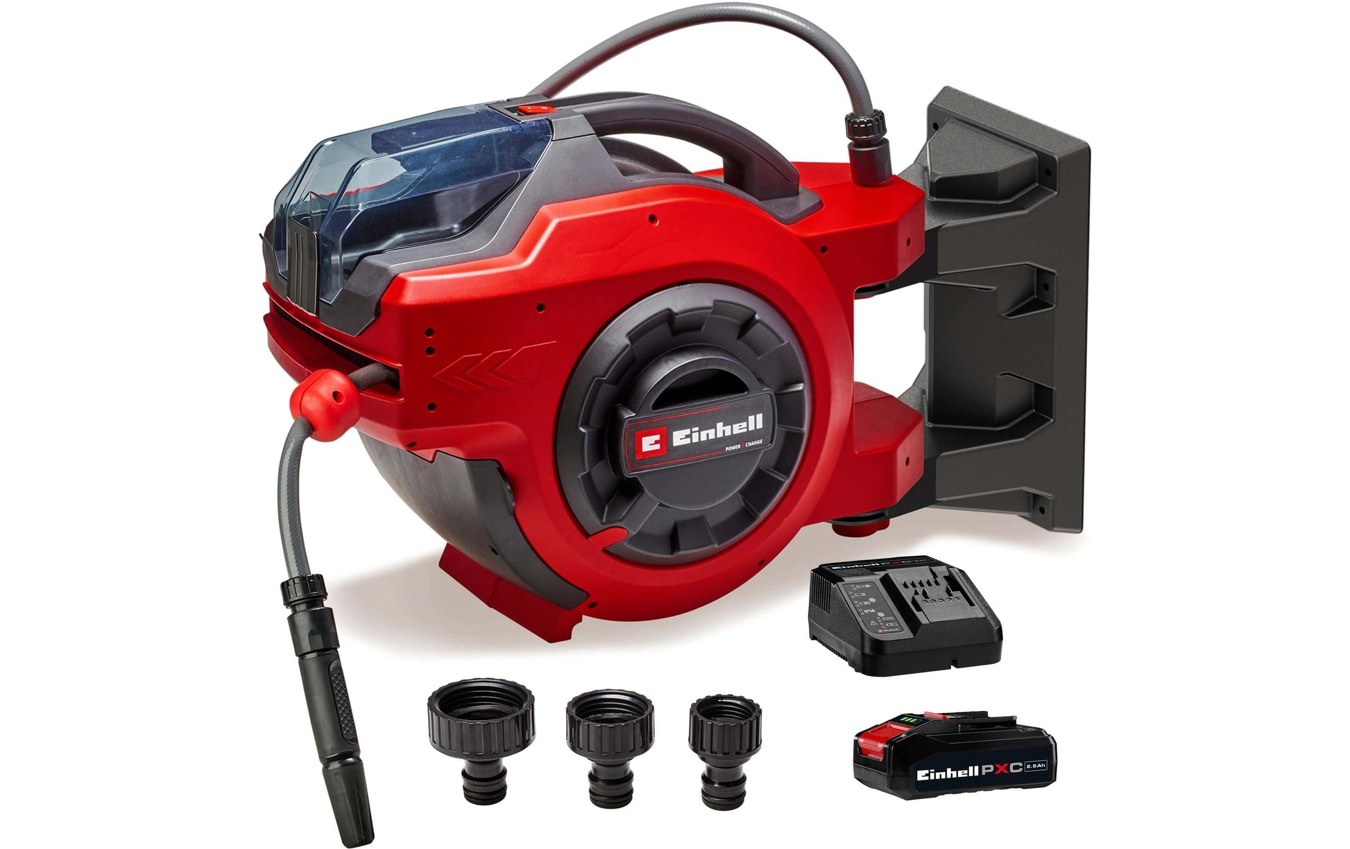 Einhell GE-HR 18/30 Schlauchtrommel 30 m – akkubetrieben, für Einhell Power X-Change