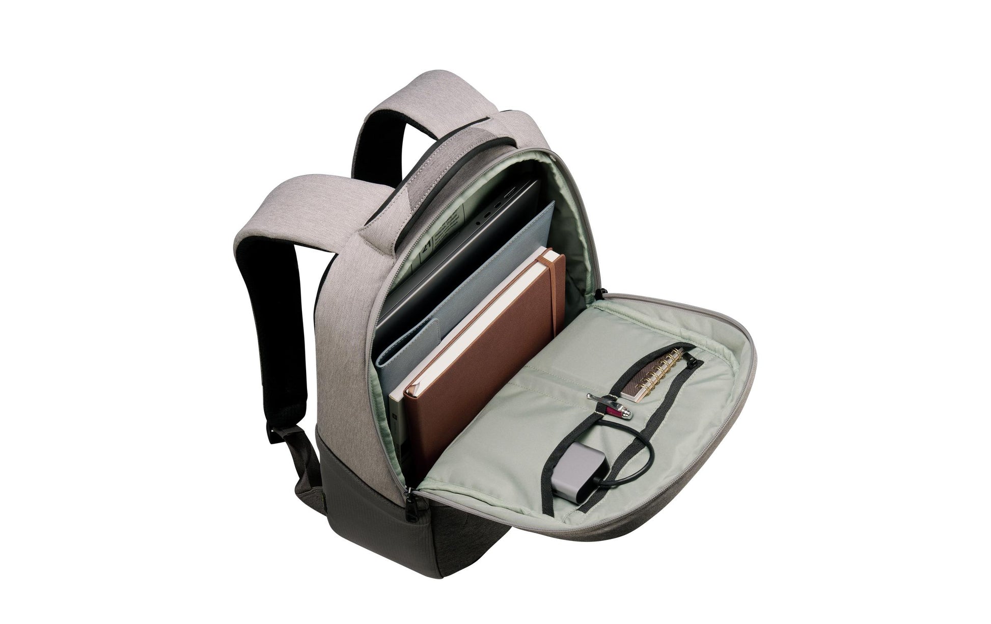 Targus Cypress Notebook-Rucksack bis 16" – GRS, mit Zusatzfächern – Grau