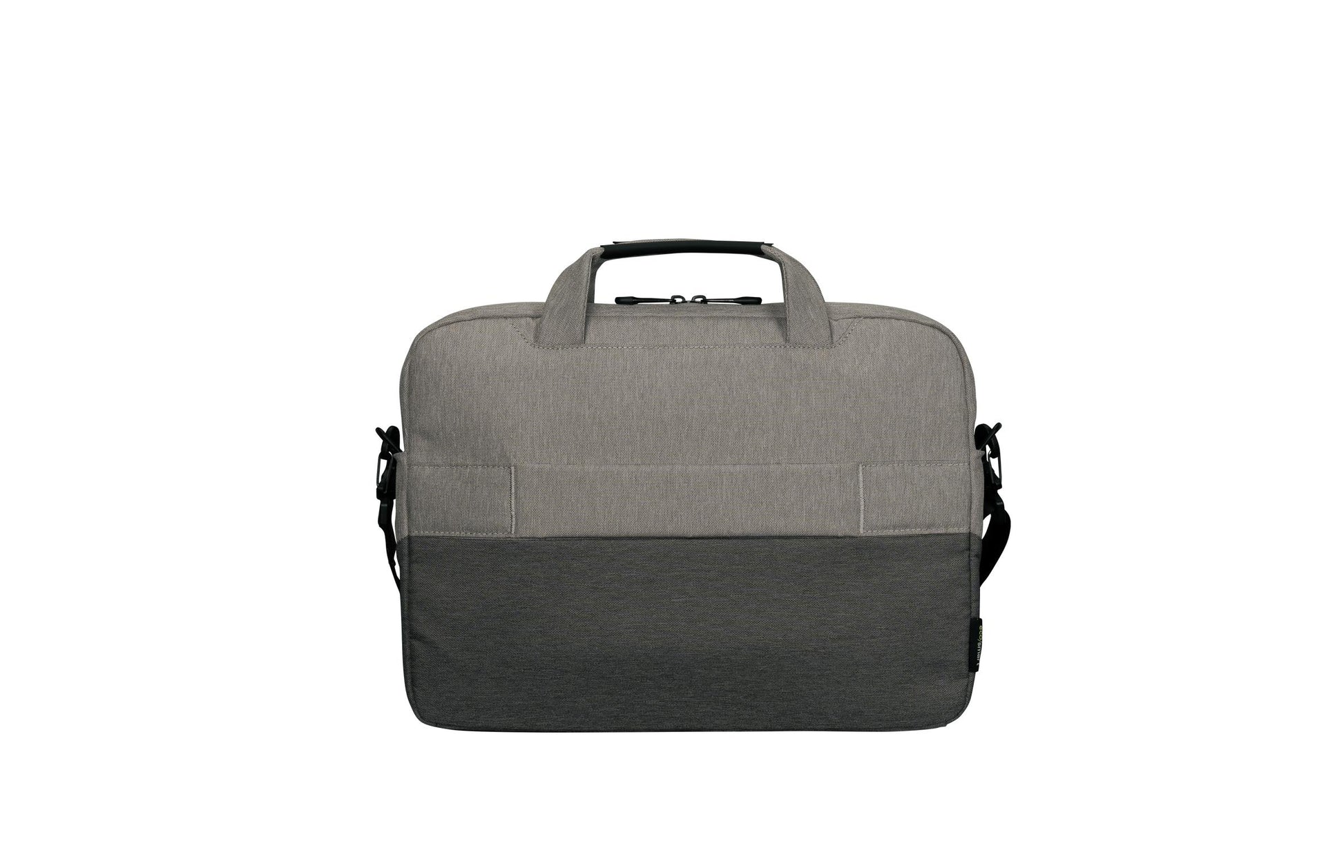 Targus Cypress EcoSmart Slimbrief Notebook-Tasche bis 14" – GRS-zertifiziert, Schulterriemen – Grau