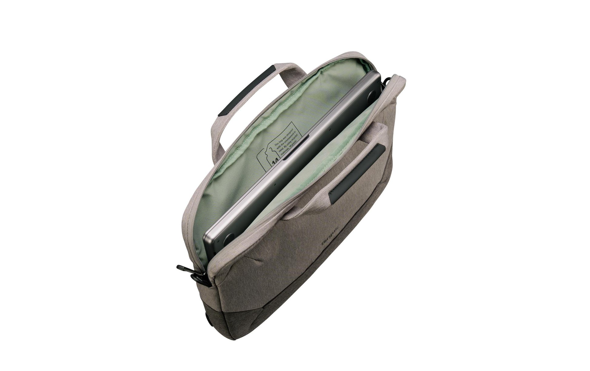 Targus Cypress EcoSmart Slimbrief Notebook-Tasche bis 16" – Trolley-Aufsteckbar, Zusatzfächer