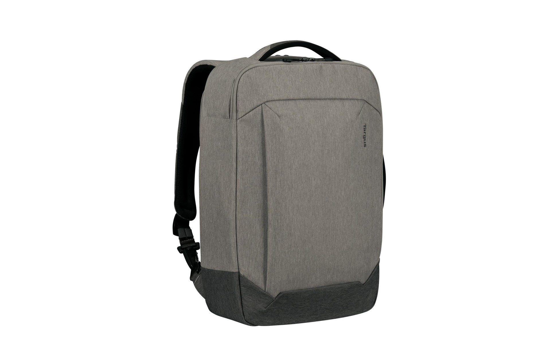 Targus Cypress EcoSmart Convertible Notebook-Rucksack bis 16" – GRS-zertifiziert, mit Zusatzfächern – Grau
