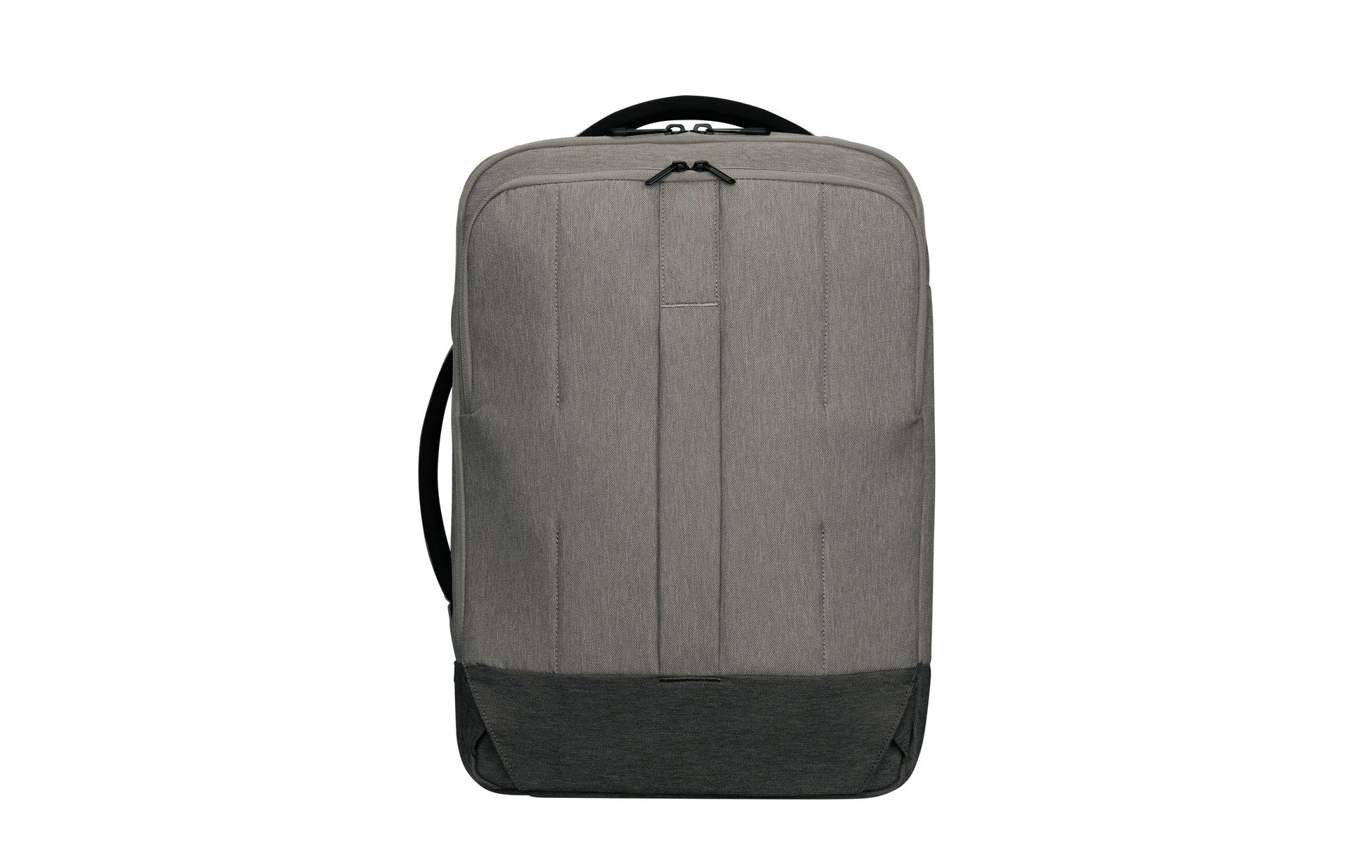 Targus Cypress EcoSmart Convertible Notebook-Rucksack bis 16" – GRS-zertifiziert, mit Zusatzfächern – Grau