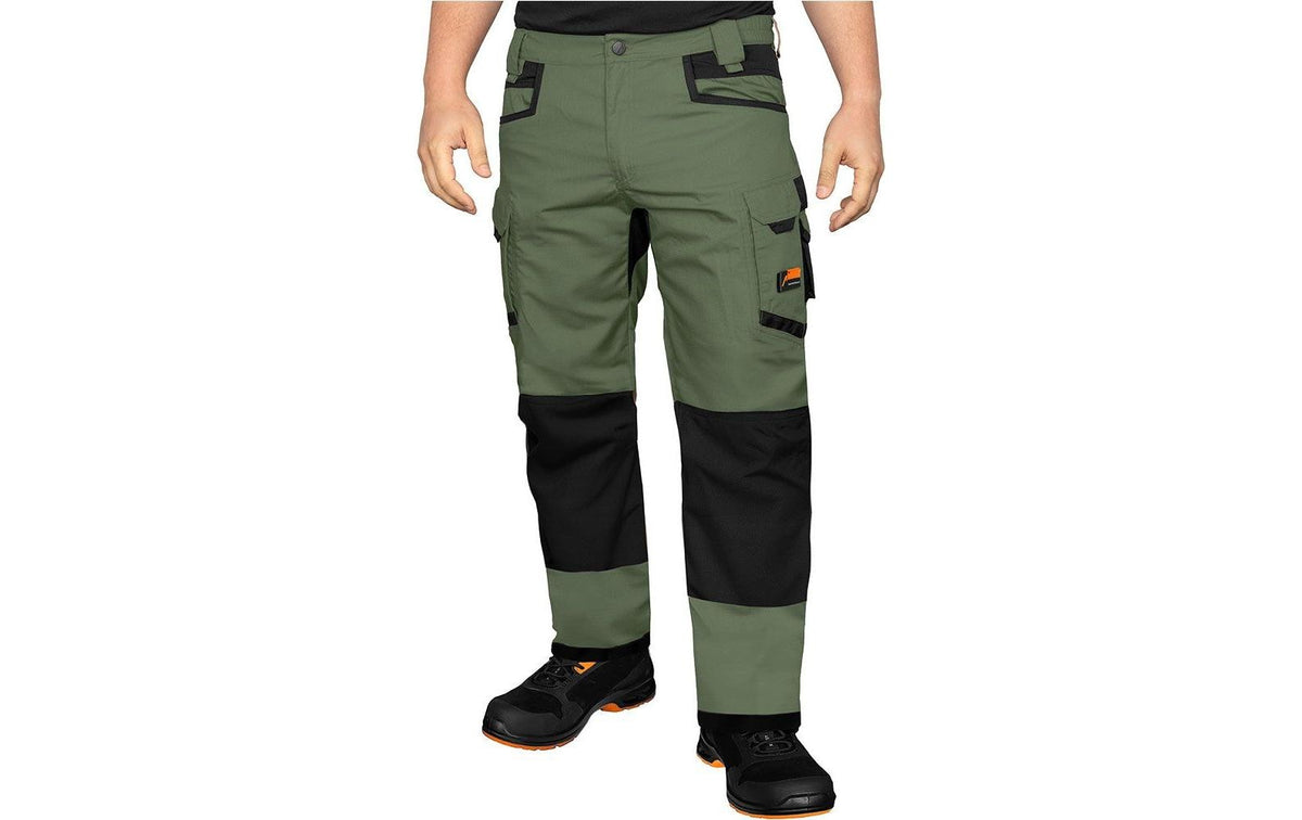 ACE Arbeitshose, Constructor – Grösse 66, lang – Oliv, Cordura, Ripstop, Stretch-Einsätze