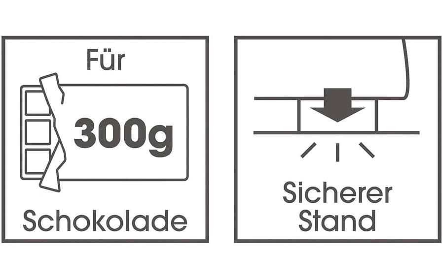 Gourmetmaxx Schokoladenbrunnen – 3 Etagen, 70 W, Aluminium – Rot/Weiss