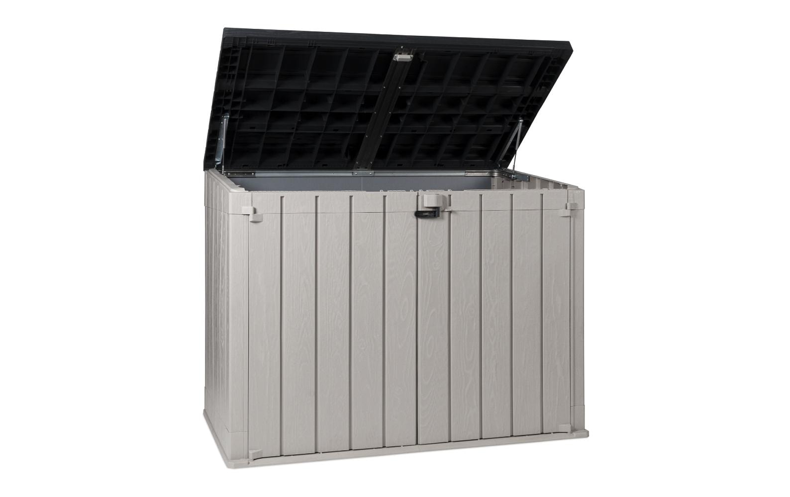 Toomax Stora Way Plus 2XL Aufbewahrungsbox 2270 l – Kunststoff – Anthrazit/Grau/Taupe – 1780 × 1400 × 1090 mm