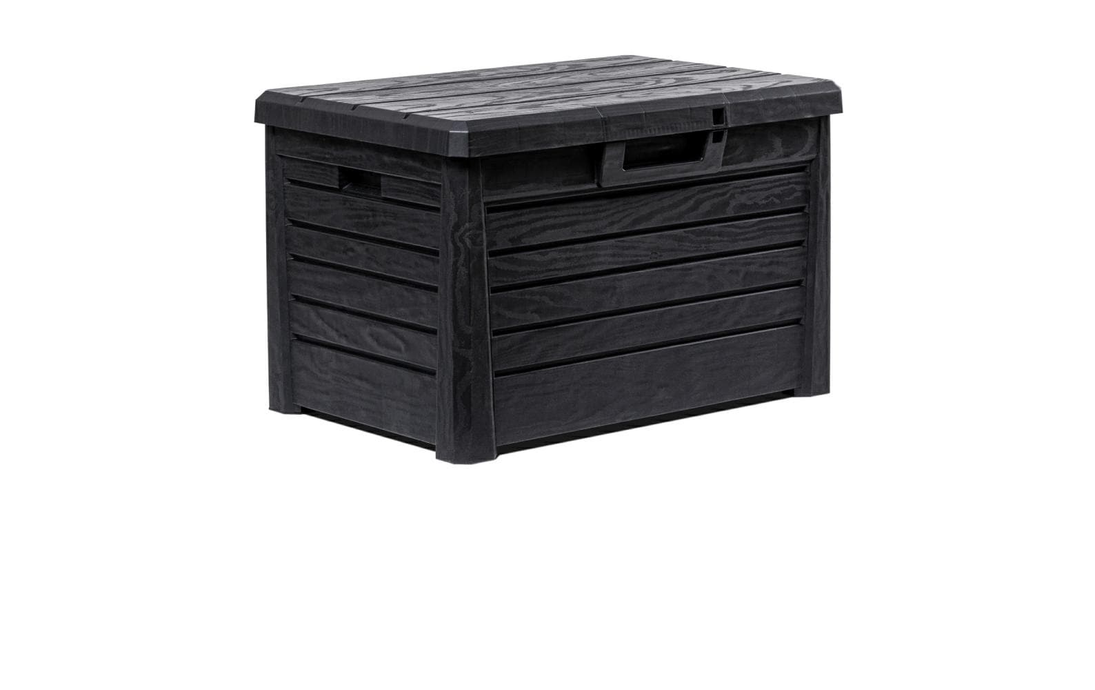 Toomax Florida Aufbewahrungsbox 120 l – Kunststoff – Anthrazit – UV-beständig – 730 × 465 × 505 mm