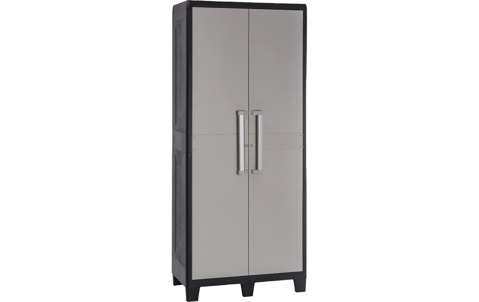 Toomax Aktenschrank, 4 Tablare, Aluminium, Kunststoff, 780 × 490 × 1820 mm, Grau