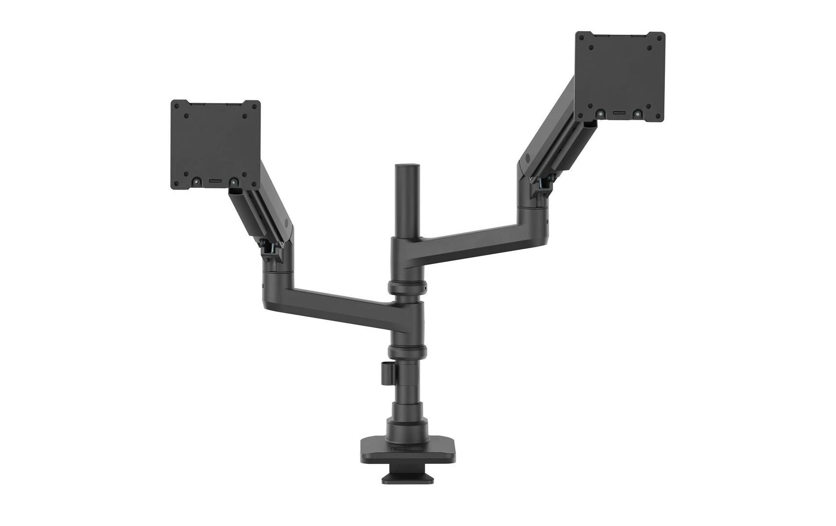 Vogel's ESSENT M3032B – Monitorarm Tischhalterung – 2 Monitore – bis 35" – bis 10 kg/Monitor – Schwarz