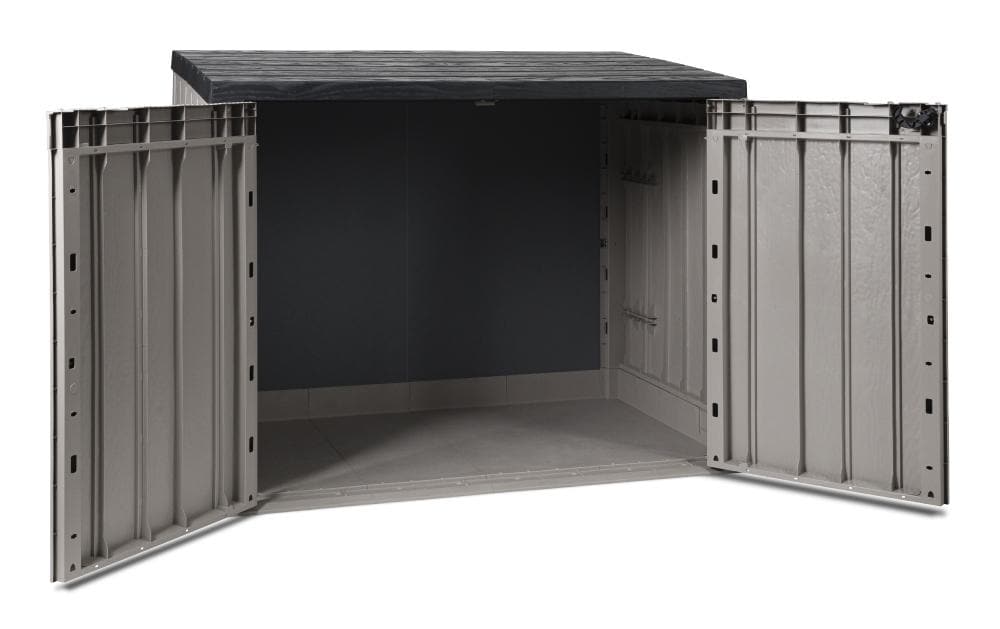 Toomax Stora Way Plus 2XL Aufbewahrungsbox 2270 l – Kunststoff – Anthrazit/Grau/Taupe – 1780 × 1400 × 1090 mm